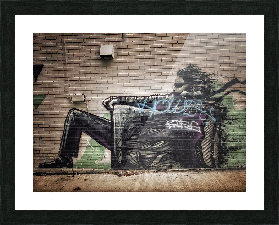 Blown Away  Picture Frame print