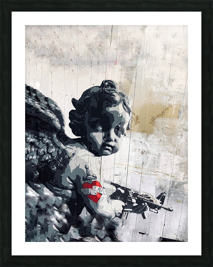 Love Battle Picture Frame print
