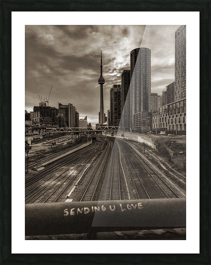 Sending U Love Picture Frame print