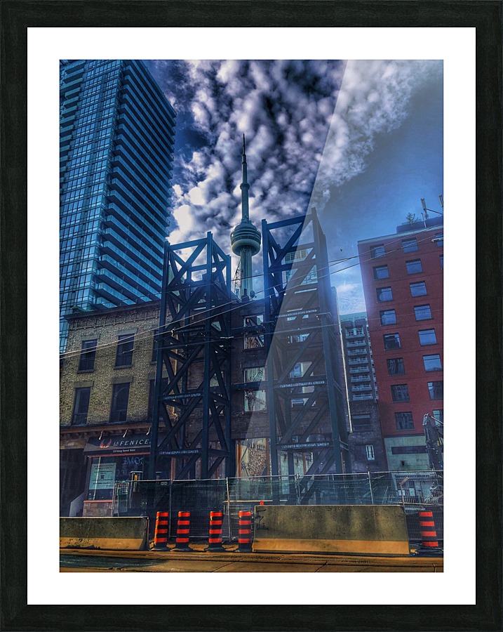 Building King Picture Frame print
