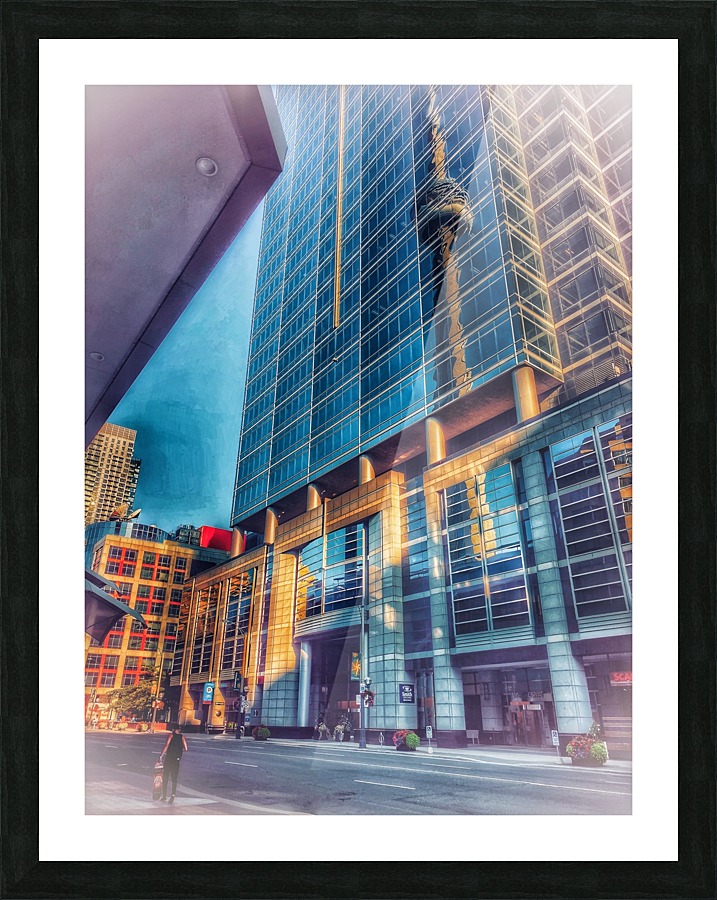 Tower on Front Street Picture Frame print
