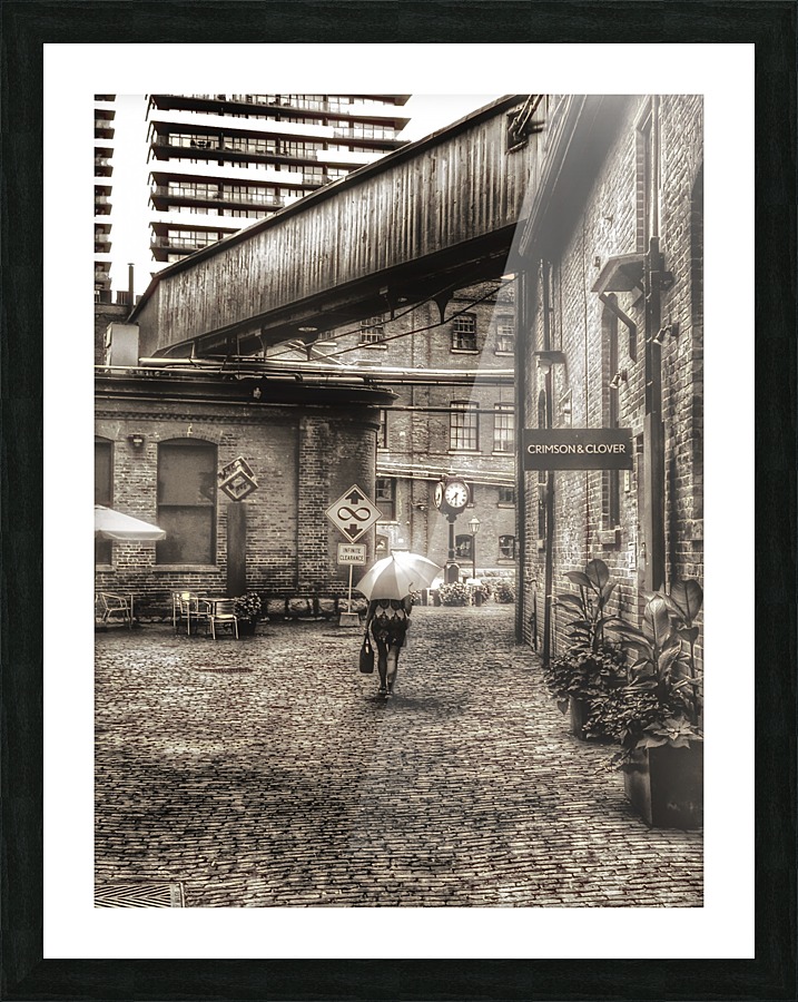 District Walk  Picture Frame print
