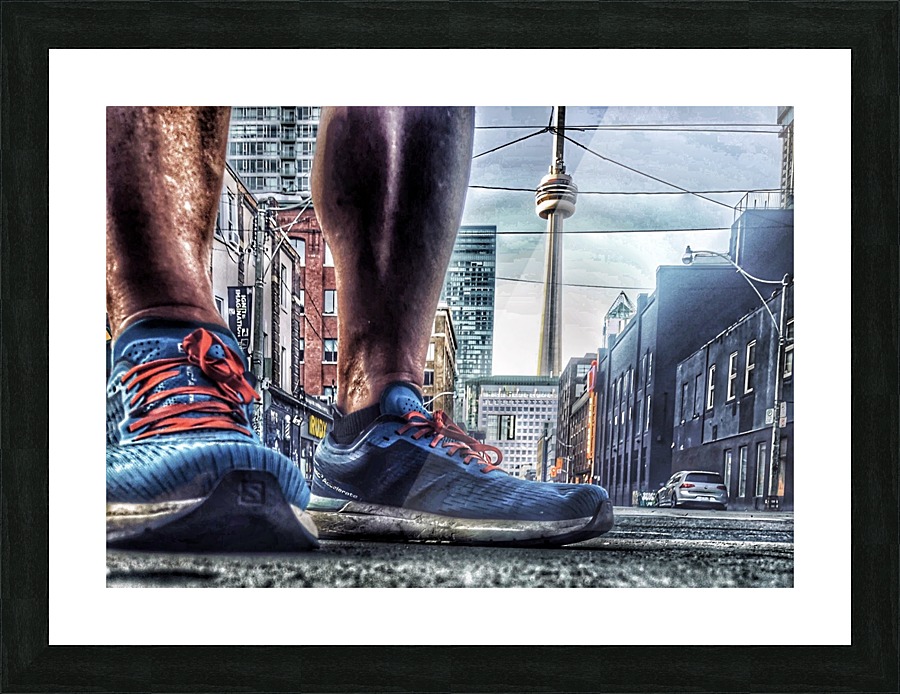 Giant Shoes  Picture Frame print
