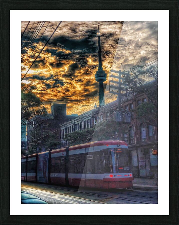 West Look  Picture Frame print