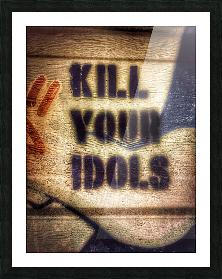 Kill Who Picture Frame print