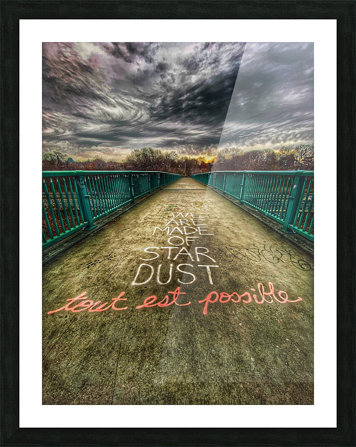Simple Message  Picture Frame print