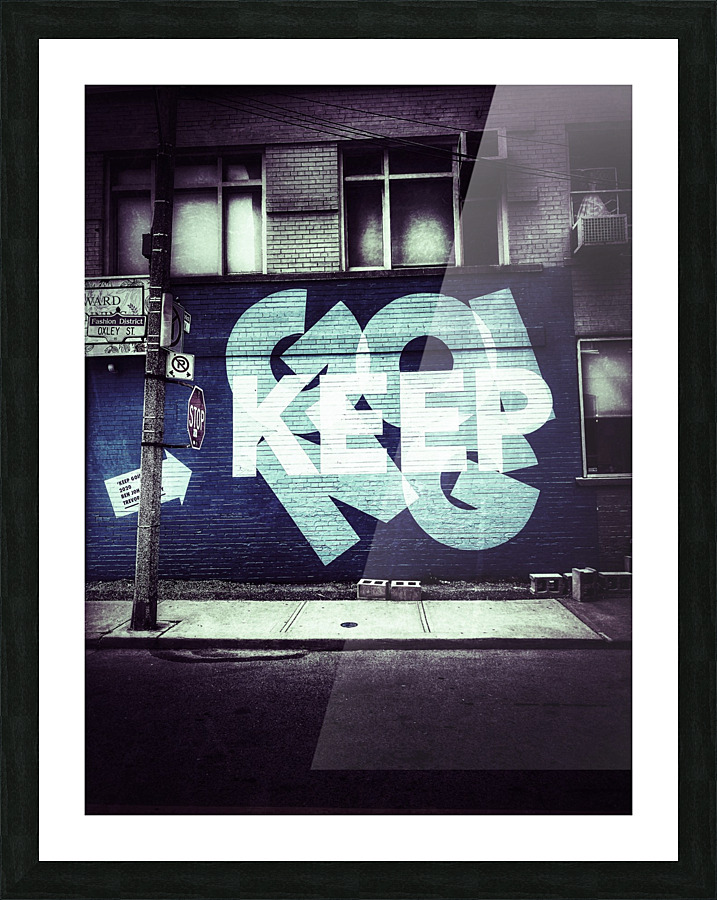 Keep Going  Picture Frame print