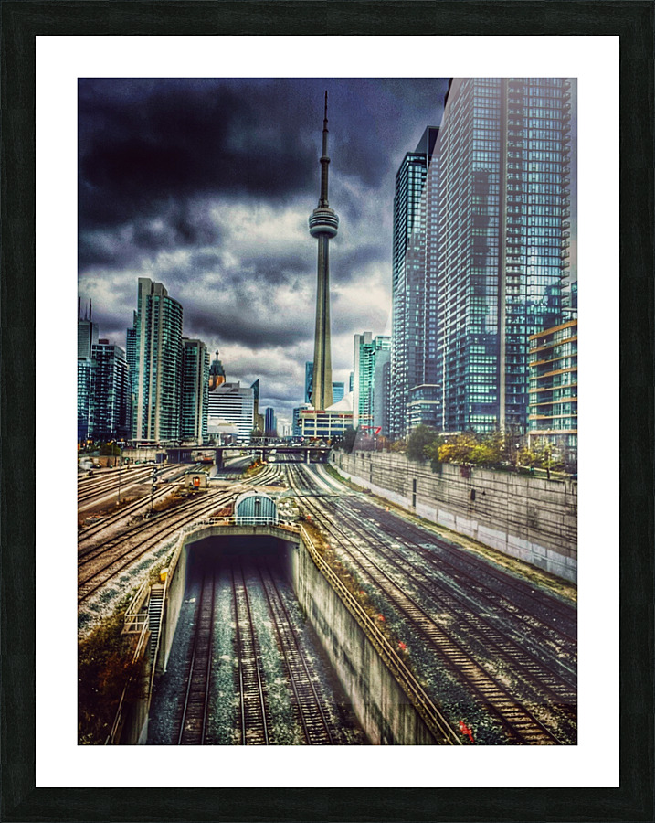Toronto Bridge View Picture Frame print