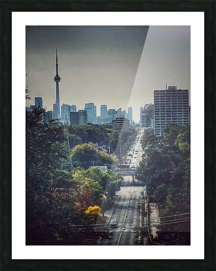 City View Picture Frame print