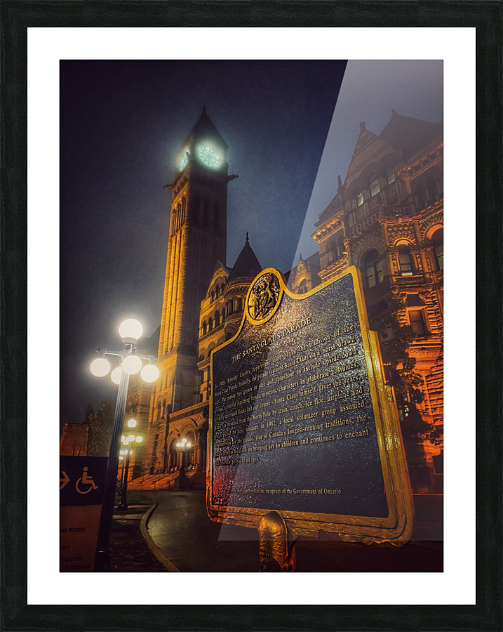 Bay Hall Picture Frame print
