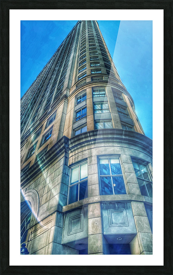 T.O. Esplanade Picture Frame print