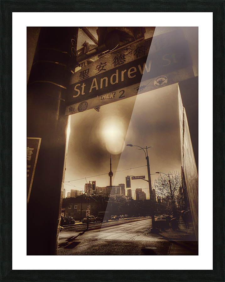 Toronto St. Andrew Picture Frame print