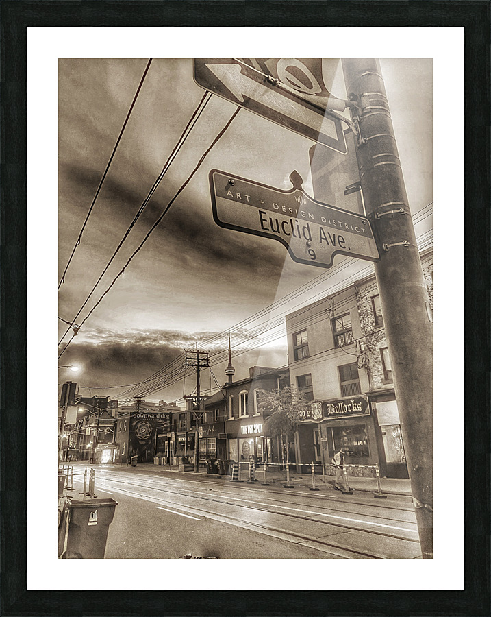 Art District Picture Frame print