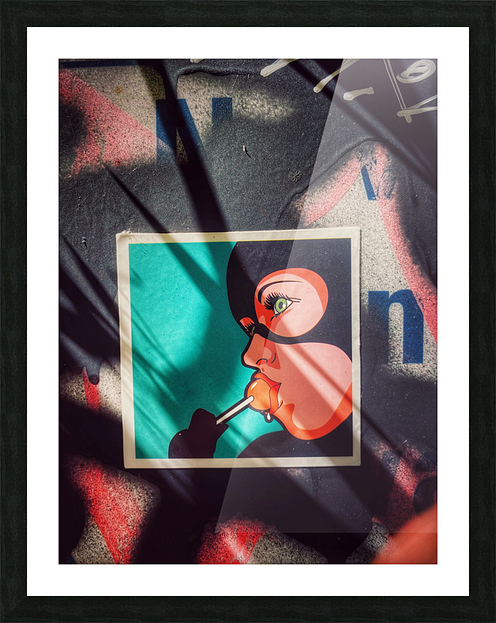 Single Comic Picture Frame print