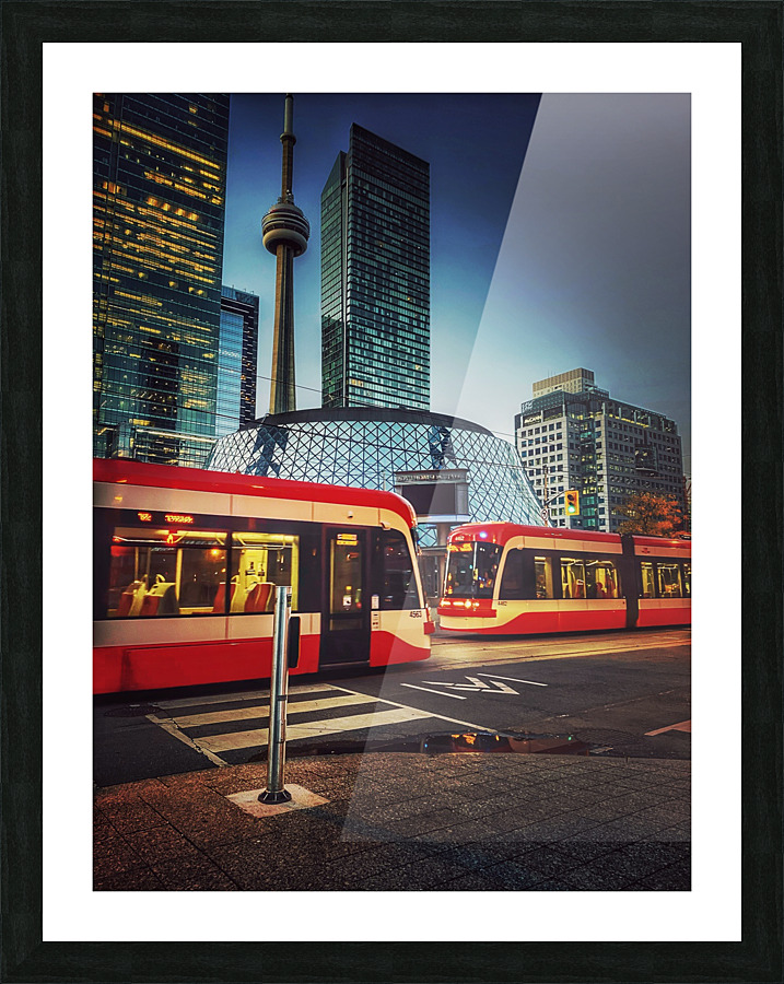 Crossing King Picture Frame print