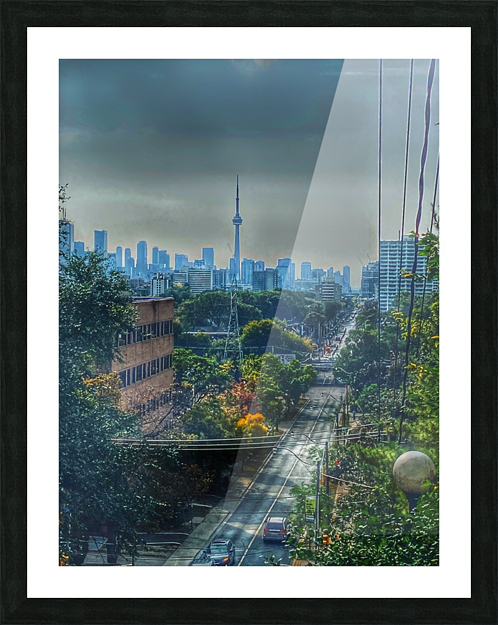 Castle View  Picture Frame print