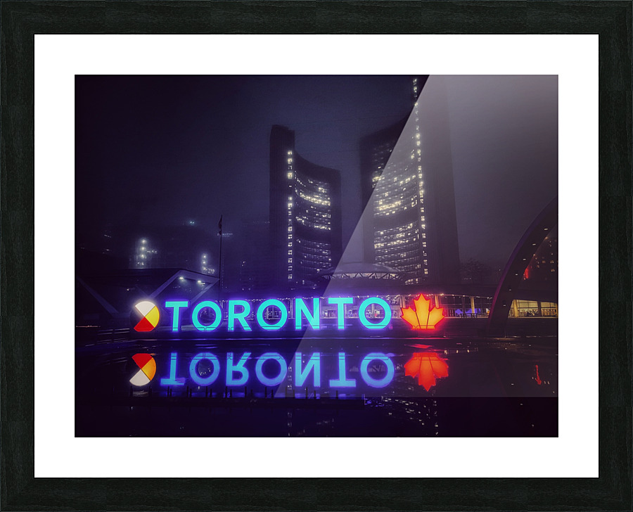 Toronto Square Look Picture Frame print