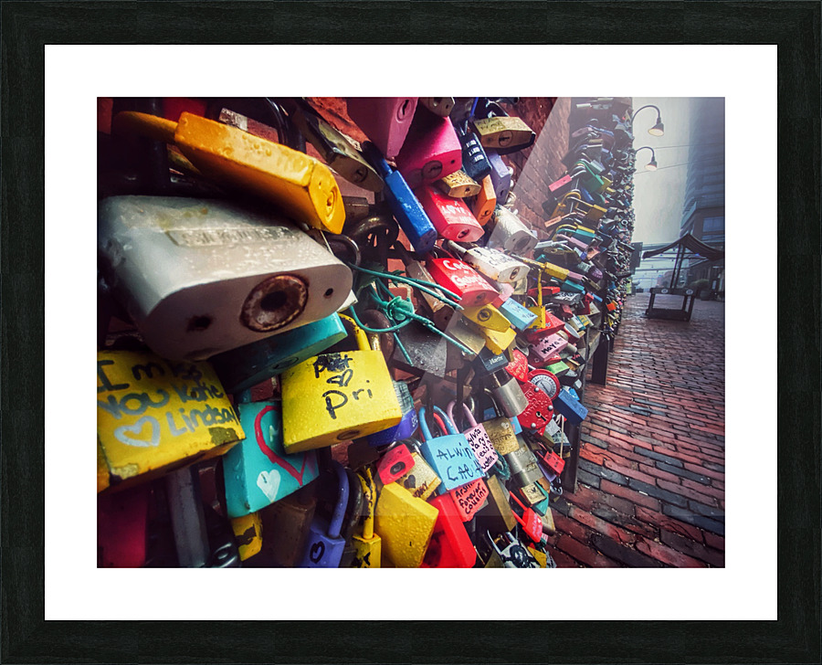 Distillery Locks Picture Frame print