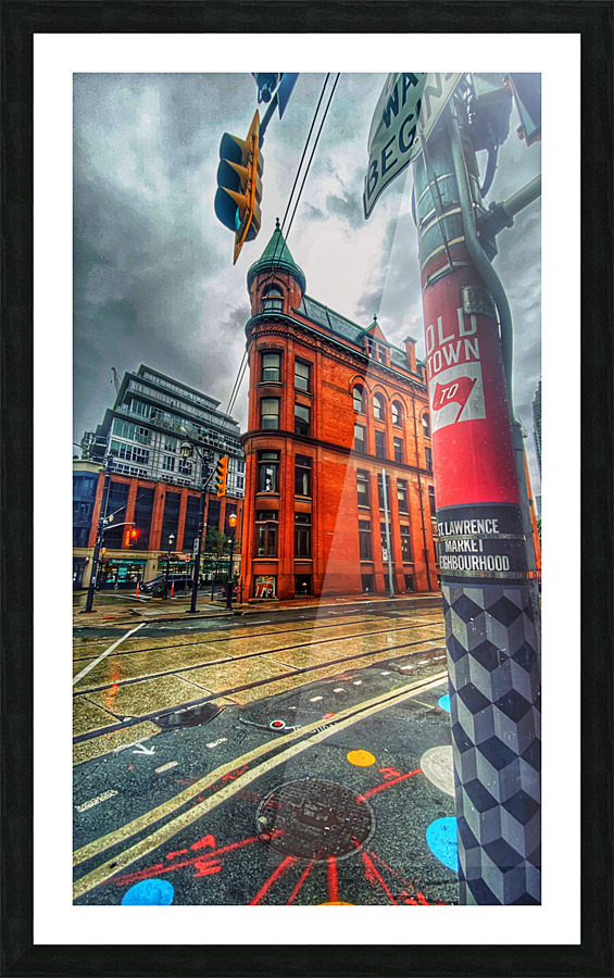Old Town Toronto Picture Frame print