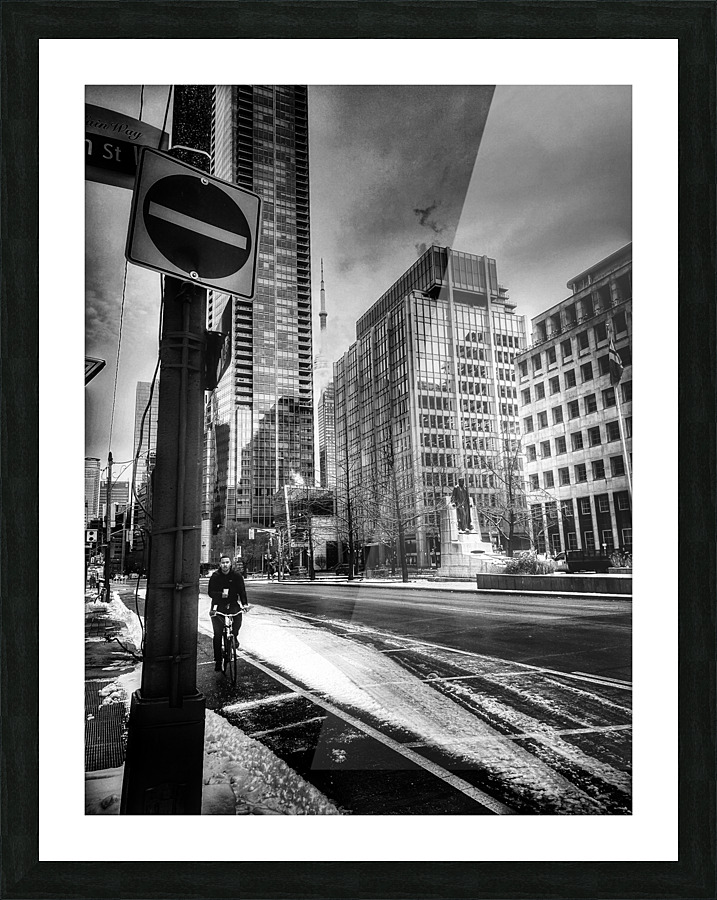 University Ave  Picture Frame print