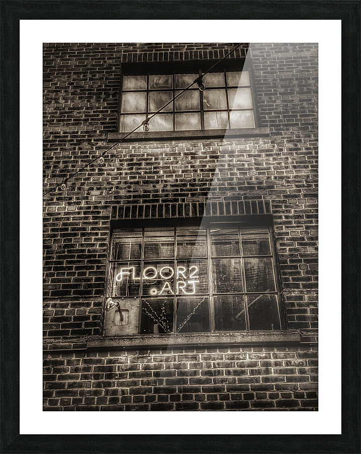 District Floor 2 Art Picture Frame print
