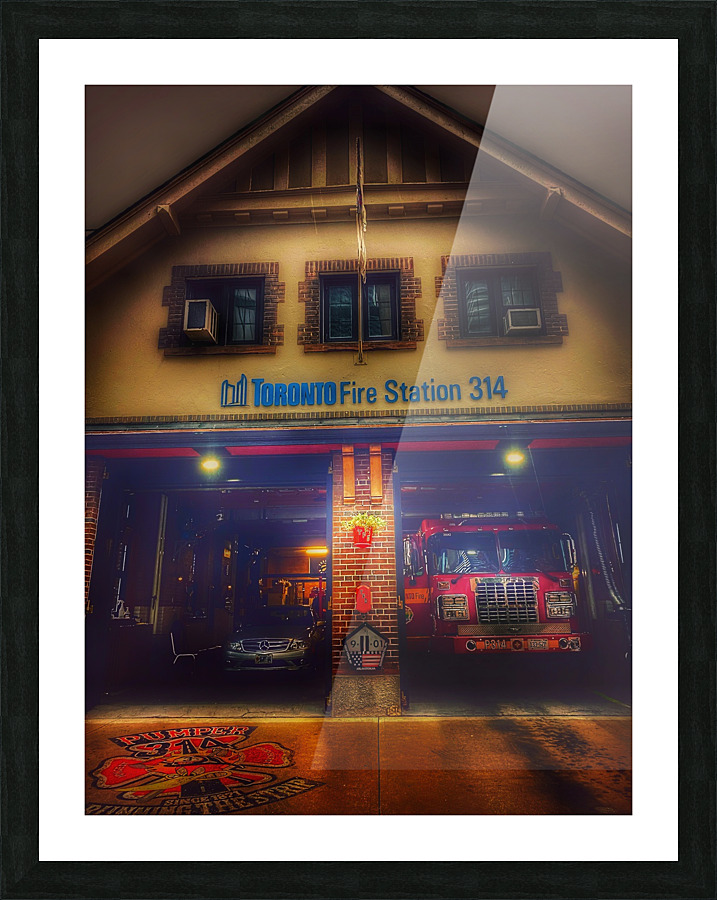 Toronto Firehouse  Picture Frame print