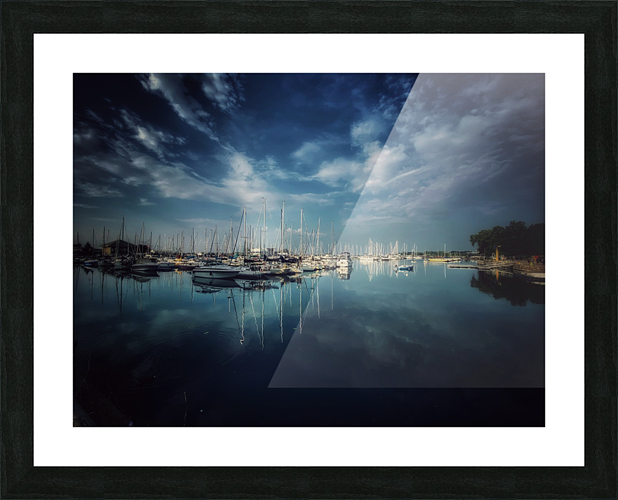 Harbour Time  Picture Frame print