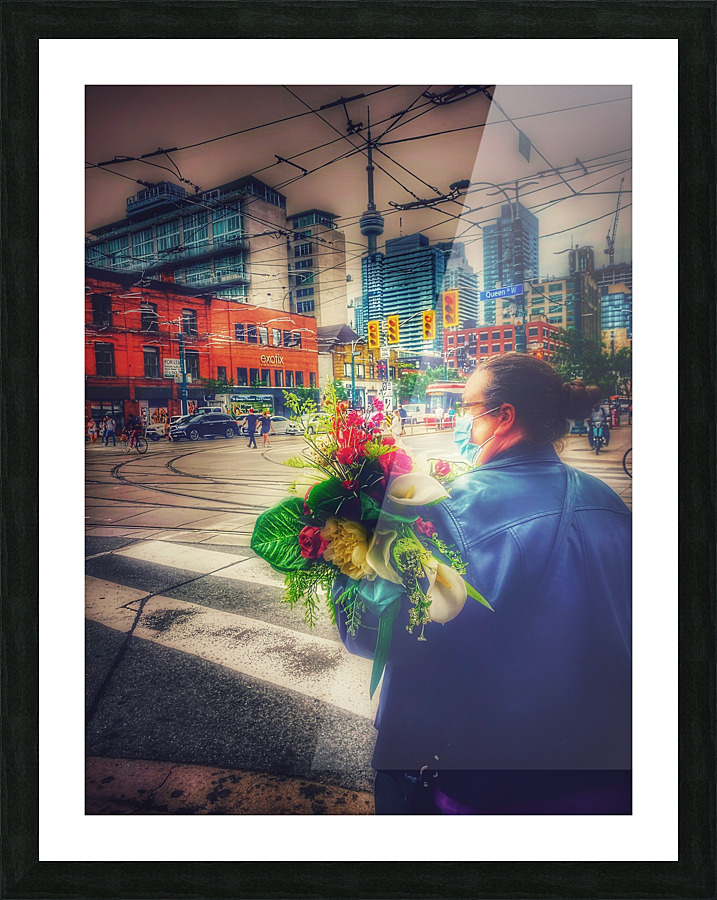 Spadina Flowers Picture Frame print