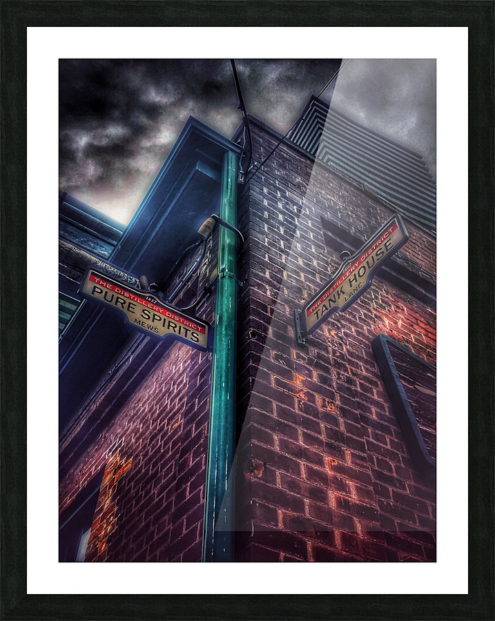 Distillery Intersection Picture Frame print