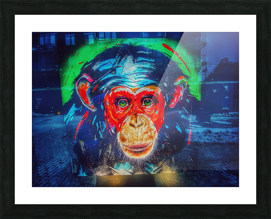Monkey Business Picture Frame print