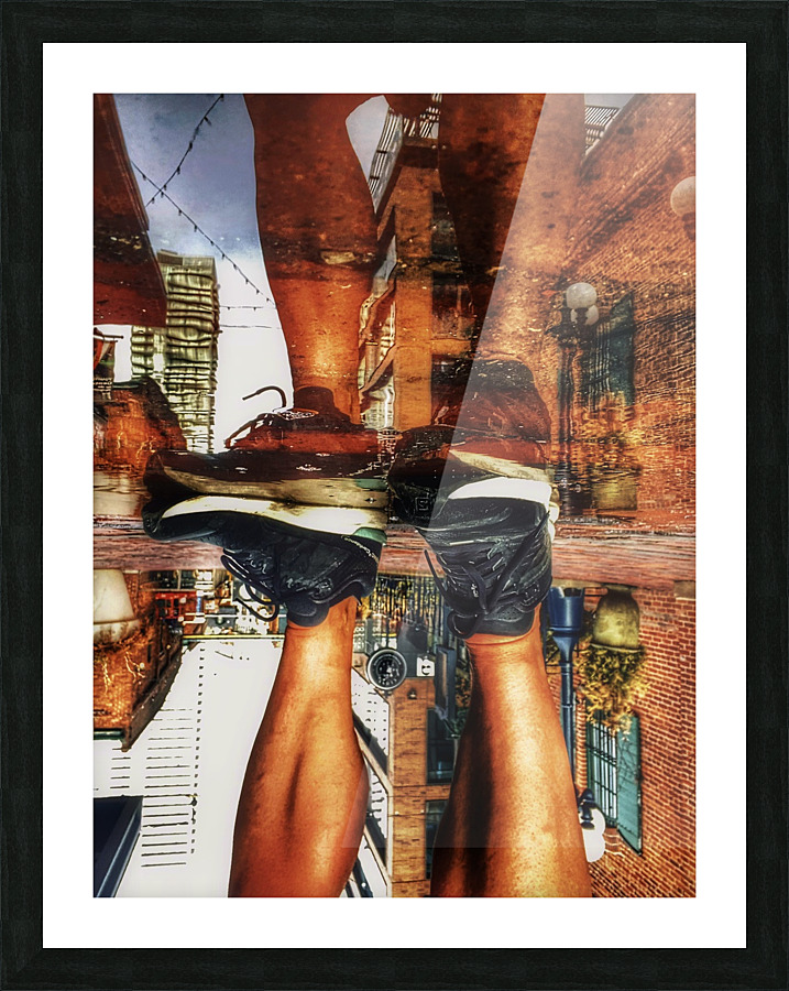 District Run Picture Frame print