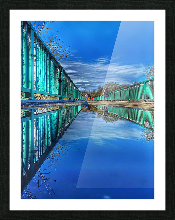 Long Walk Picture Frame print