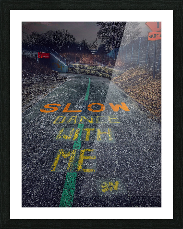 Slow Dance with Me Picture Frame print