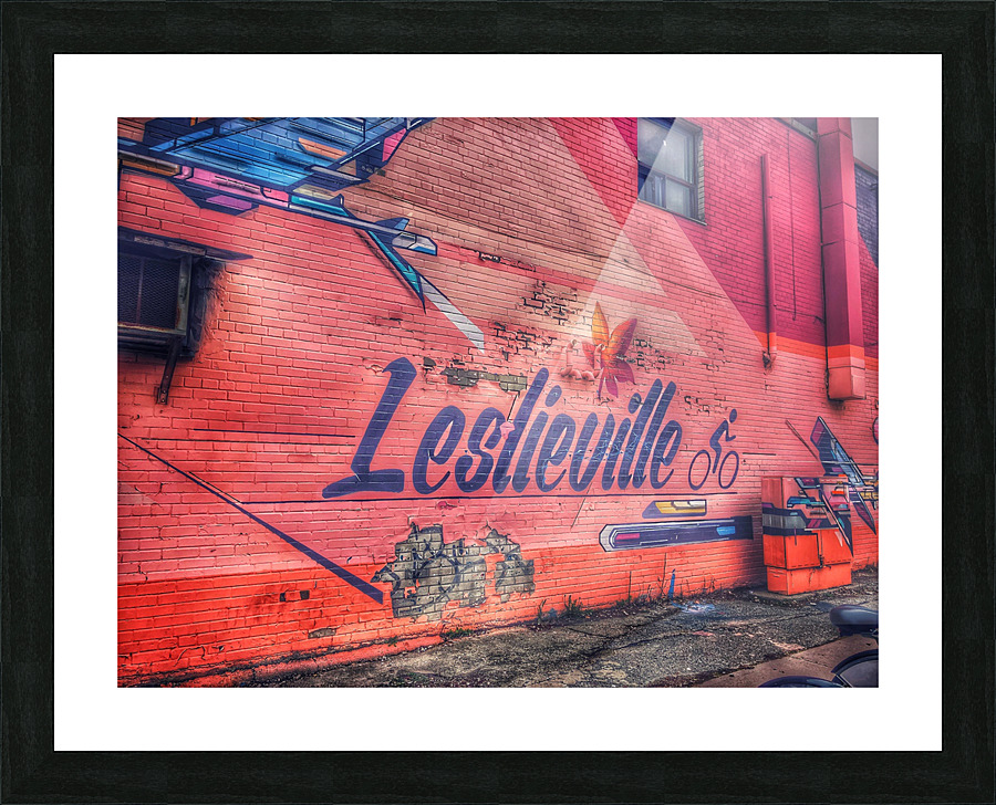 Leslieville Picture Frame print