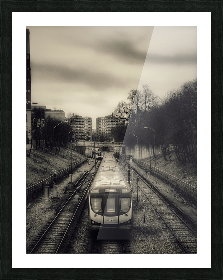 Yonge Line Picture Frame print