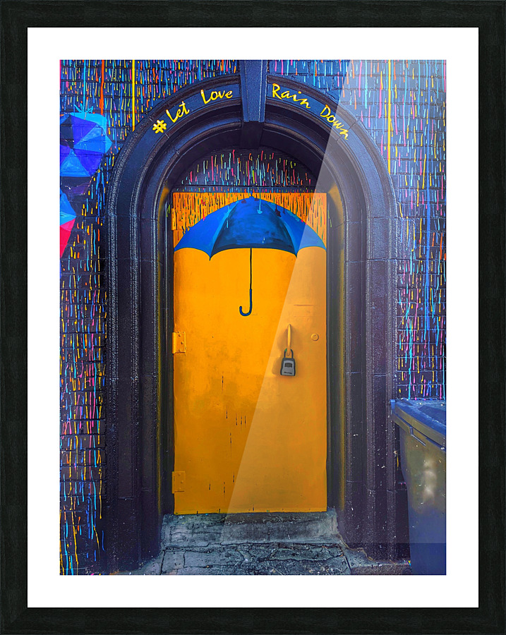 Let Love Rain Down Picture Frame print