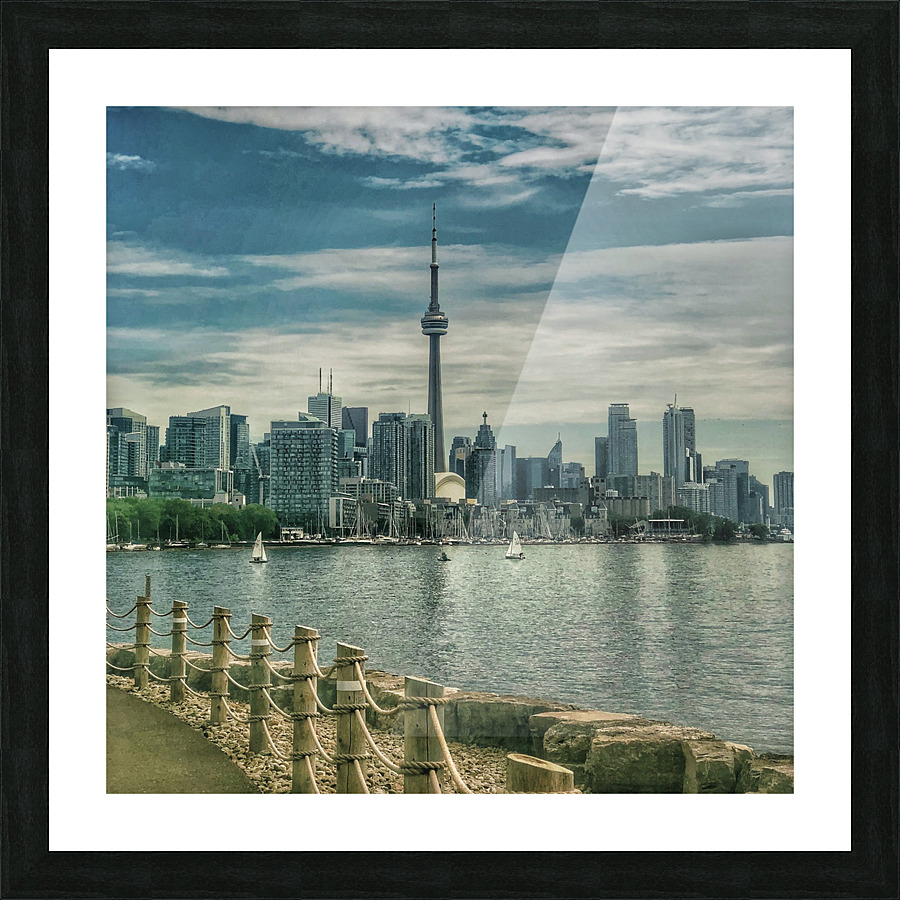 Toronto Skyline  Picture Frame print
