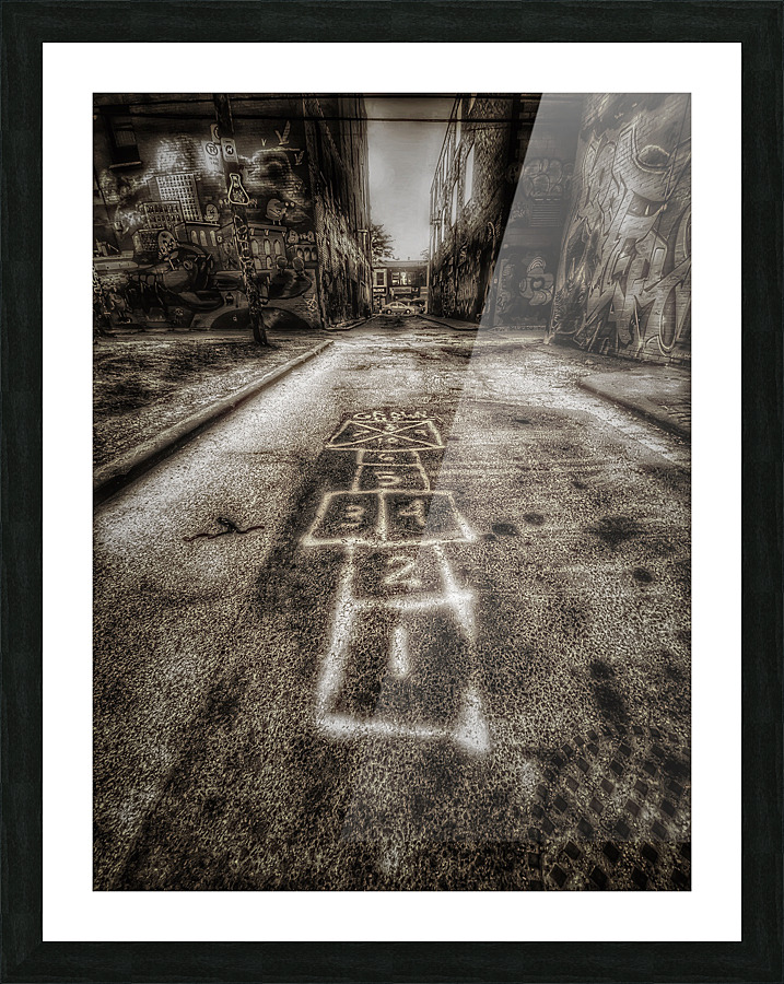 Graffiti Games Picture Frame print