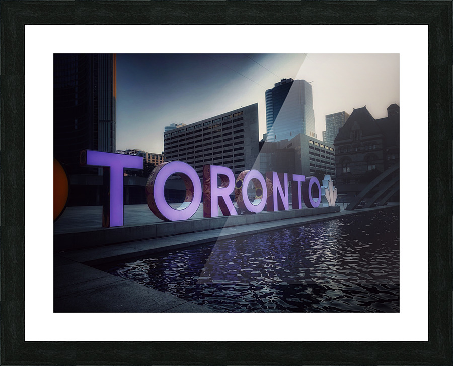 Toronto Square   Picture Frame print