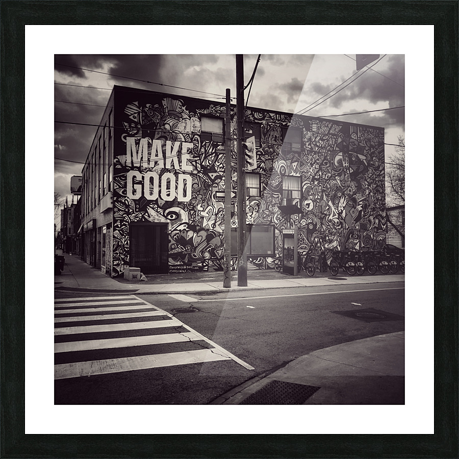 Shaw Street - Make Good Picture Frame print