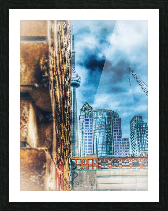 Toronto Corner View Picture Frame print