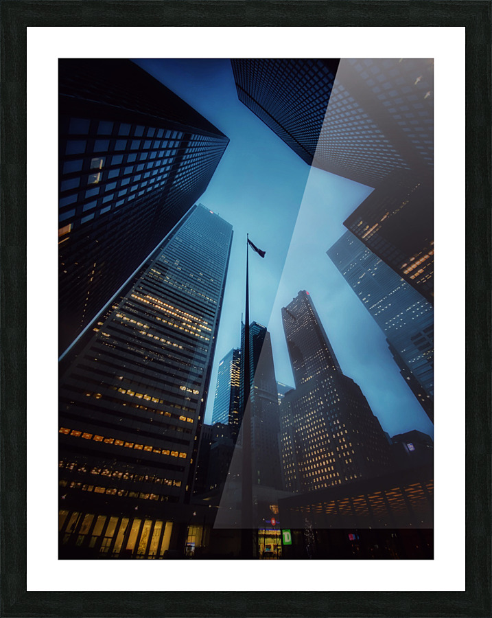 Financial District   Picture Frame print