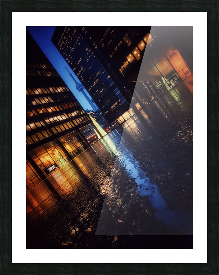 The New World View Picture Frame print