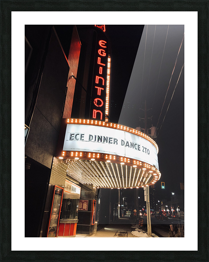 Eglinton Winter Run Picture Frame print