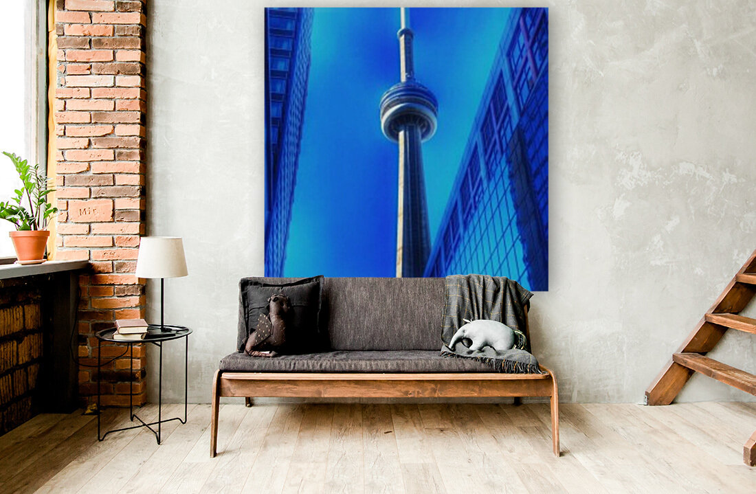 Blue and Tower Reproduction