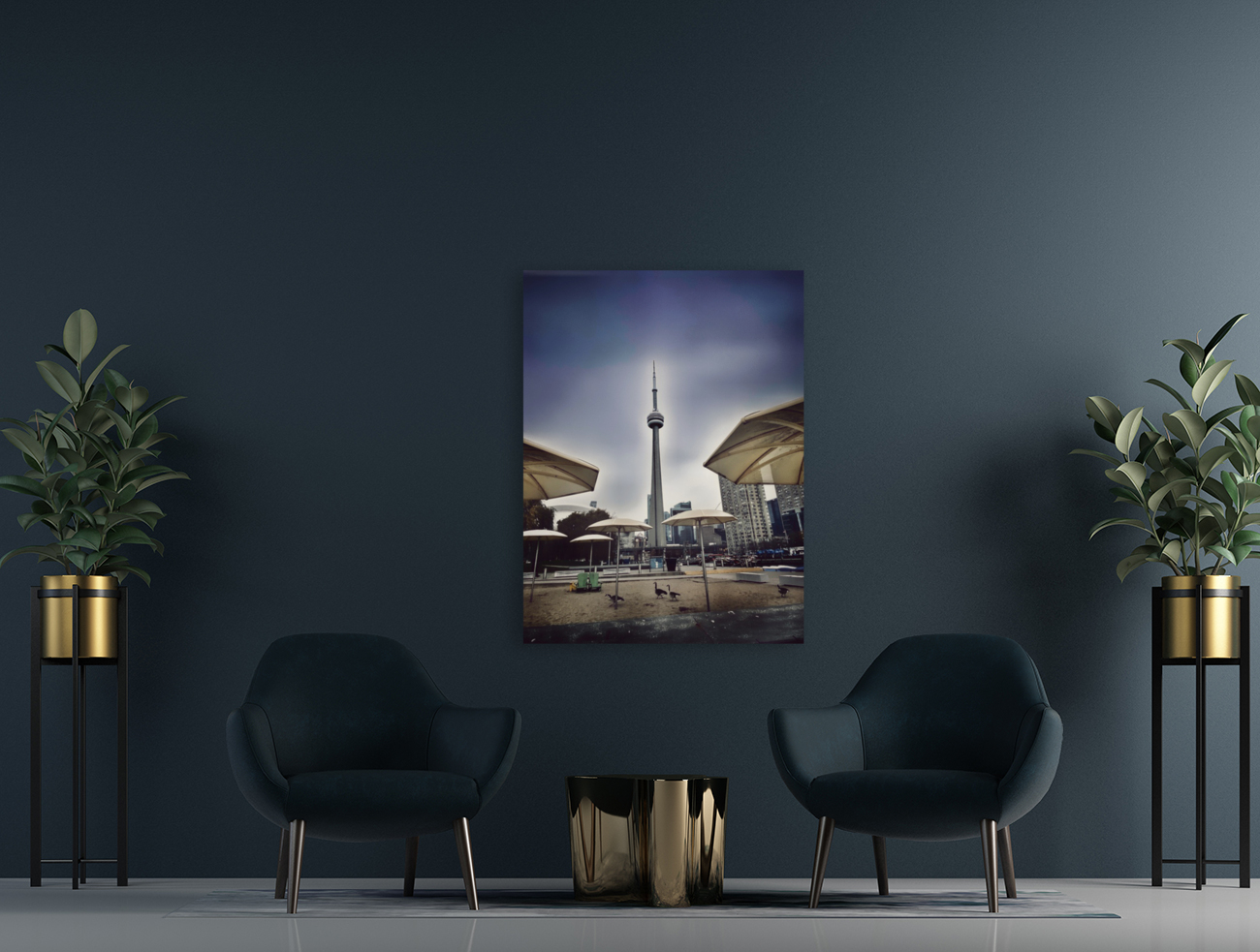 Toronto Harbour View  Reproduction