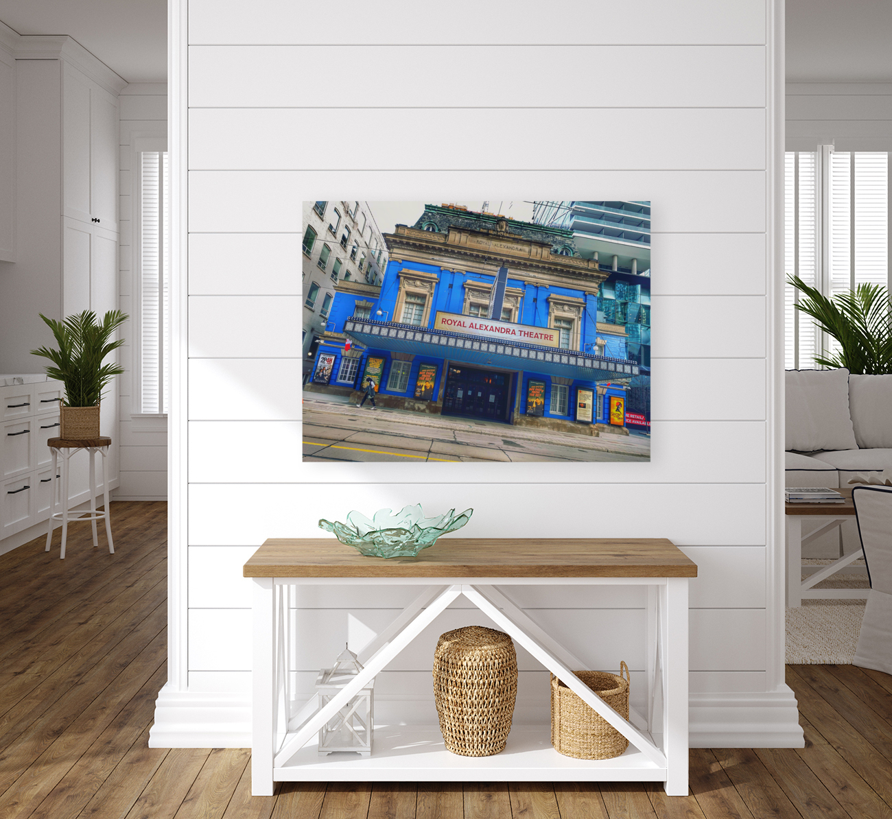 King West Blue Reproduction