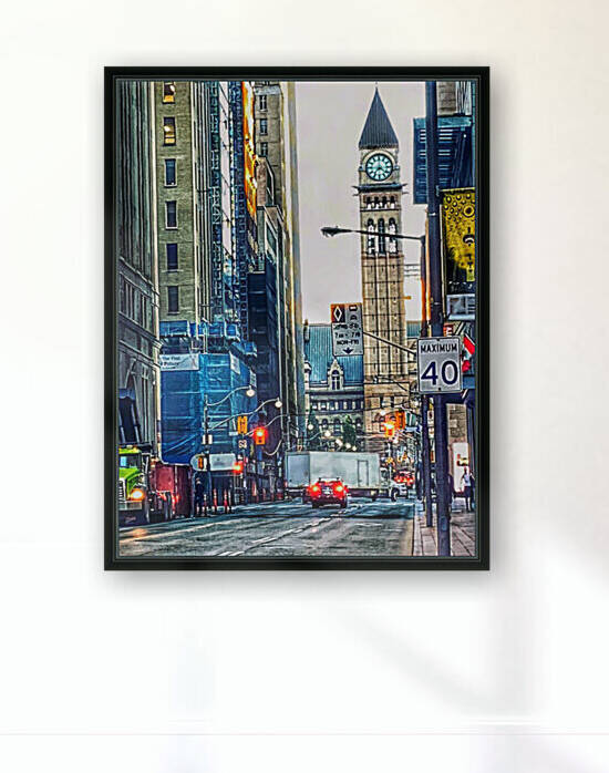 Bay Street Clock Reproduction