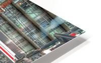 Running Streets -Toronto HD Metal print