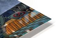 Front and Straight HD Metal print